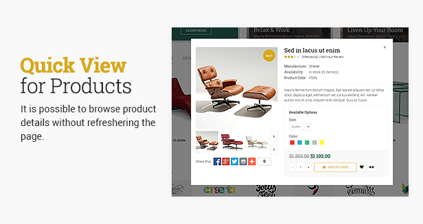 CosyOne - Furniture, Interior, Drugstore, Lingerie, Electronics, Clothing HTML Template - 12