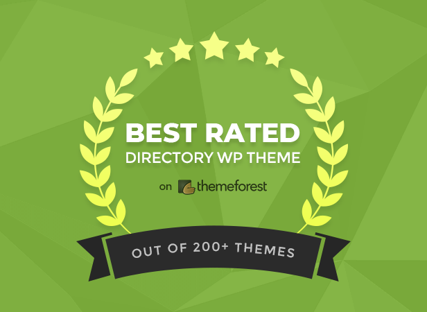Best Rated Directory WordPress Theme on Themeforest