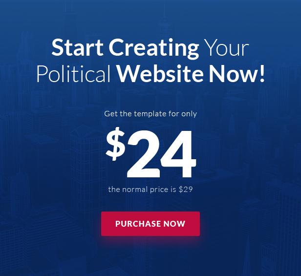 inForward - Political Campaign, Party, Nonprofit HTML Template - 3