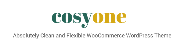 CosyOne - Multipurpose Woocommerce Theme - 1