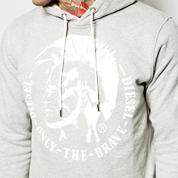 Men hoodies diesel brave
