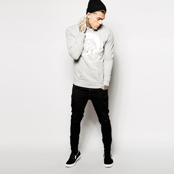 Men hoodies diesel brave