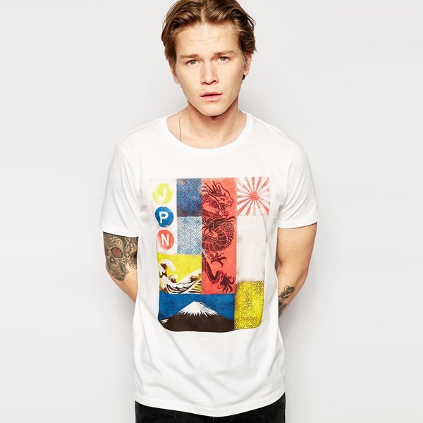 Men t-shirts JPN stylish