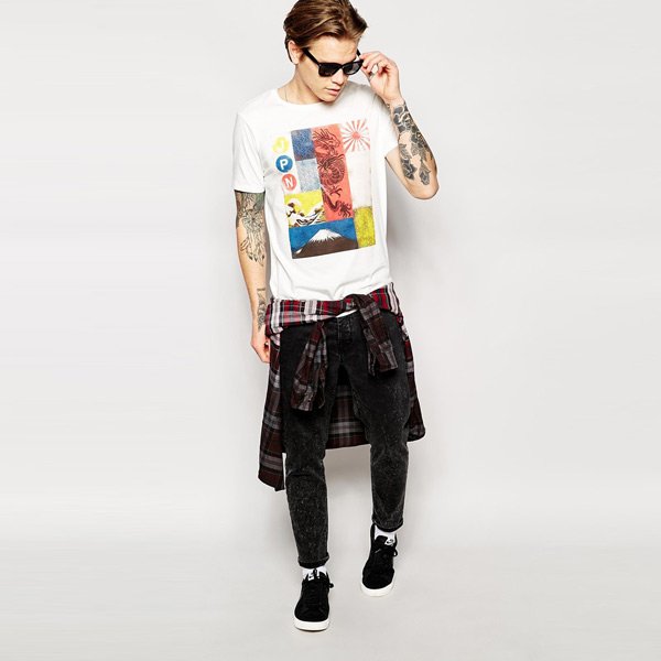 Men t-shirts JPN stylish