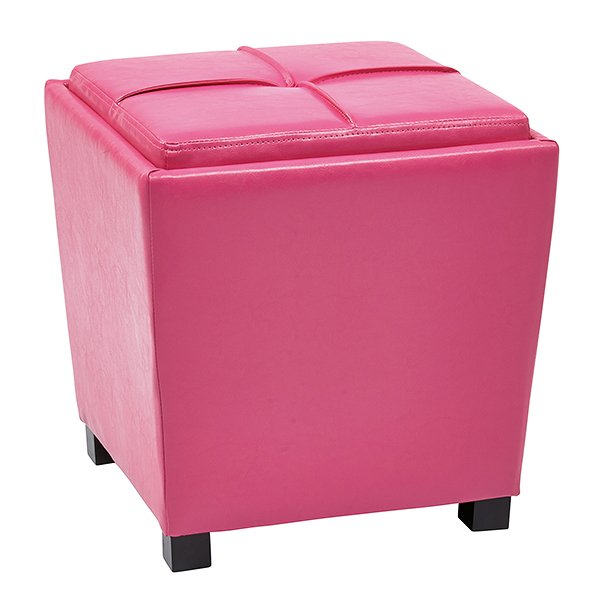 Vinyl Ottoman Set
