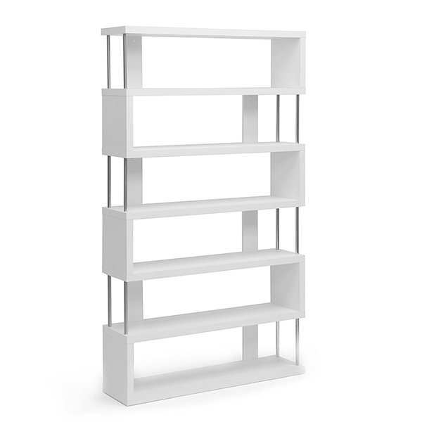 Modern Zig Zag Display Shelving Unit