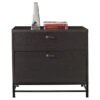 Chocolate Oak Lateral File Cabinet