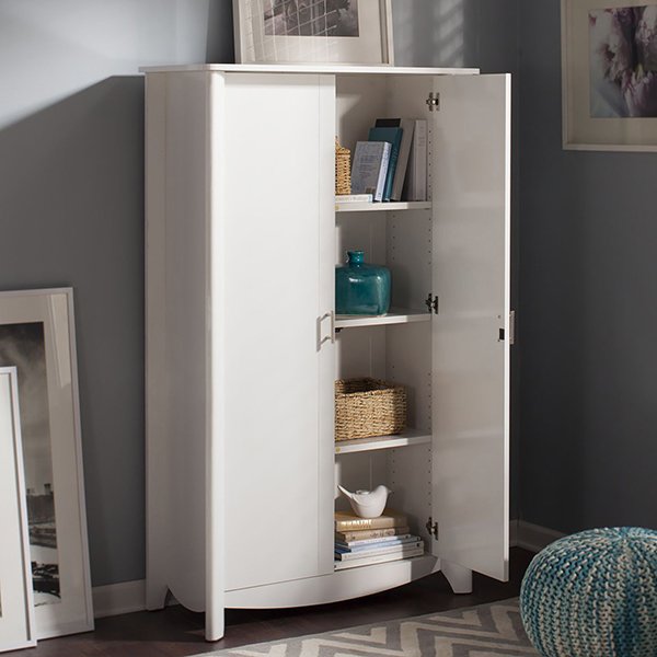 2-door Tall Storage Cabinet