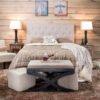Modern Adjustable Linen Headboard