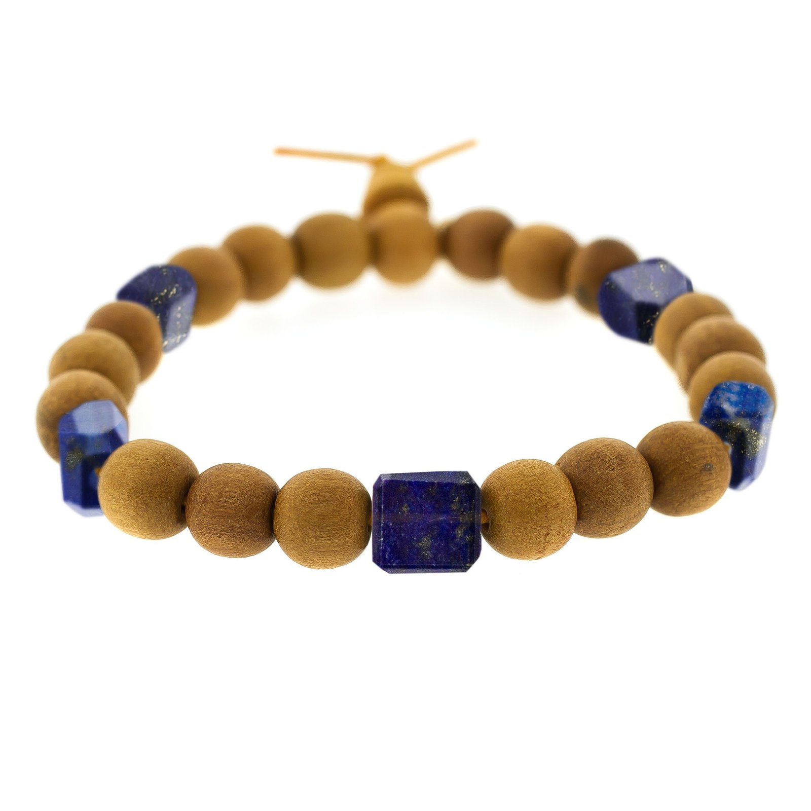 5-Stone Sandalwood Bracelet - Image 2