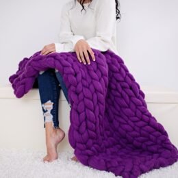 Chunky Knit Blanket
