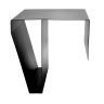 Black Steel Couch Shelf