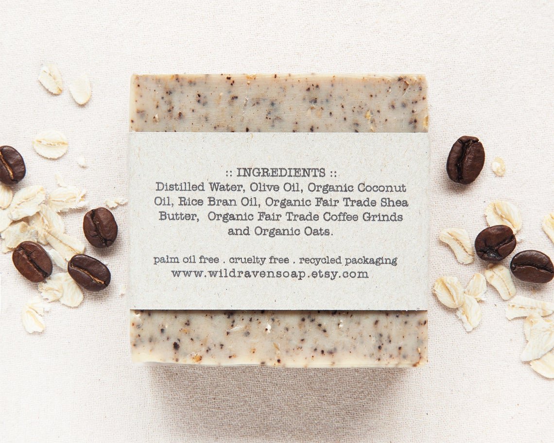 Coffee + Oat Scrub Soap - Image 3
