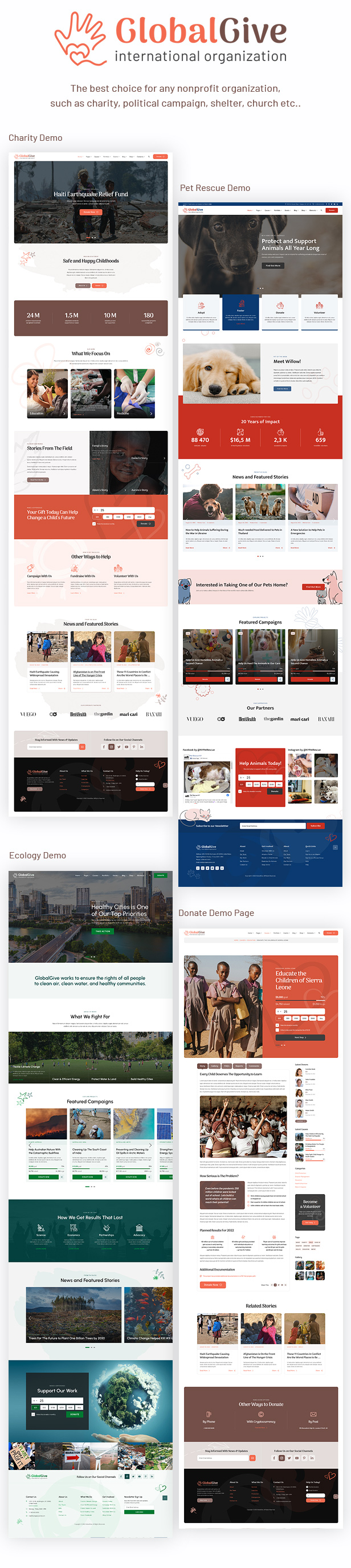 GlobalGive - Charity Foundation HTML template - 1